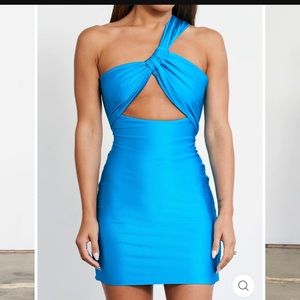 Jaus Lana Mini Dress - Ocean